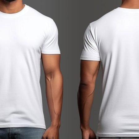 Classic White Plain T-Shirt